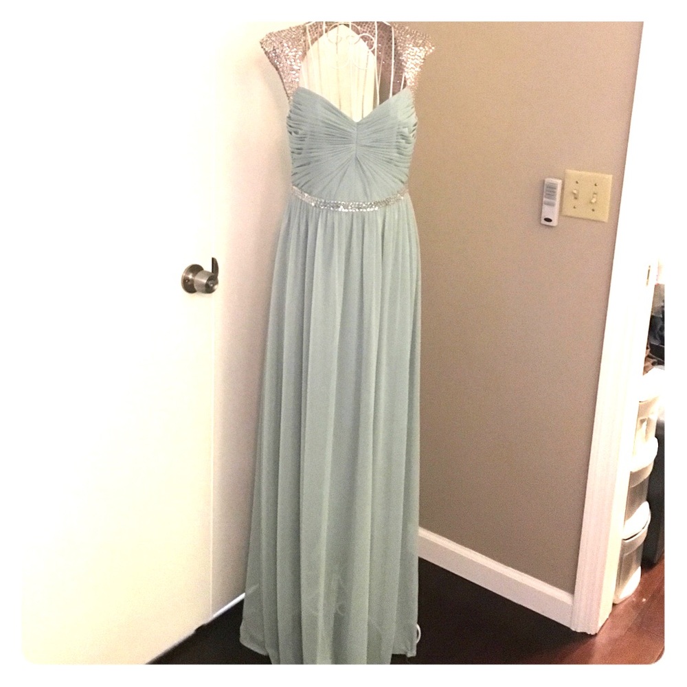 BRAND NEW! Light blue prom dress