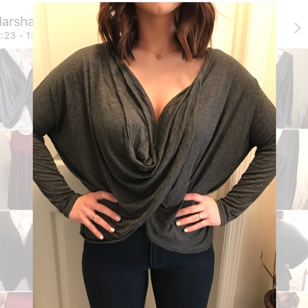 ♥️ IT'S HERE! Long Sleeve Crossover Top! ♥️