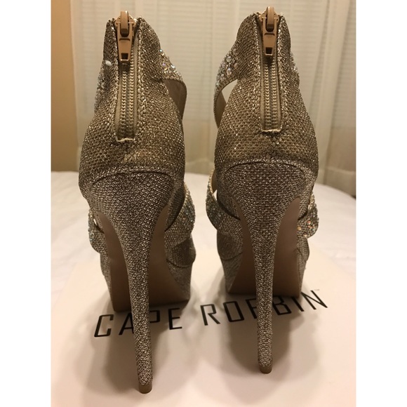 Bedazzled Rhinestone Platforms - Picture 4 of 4