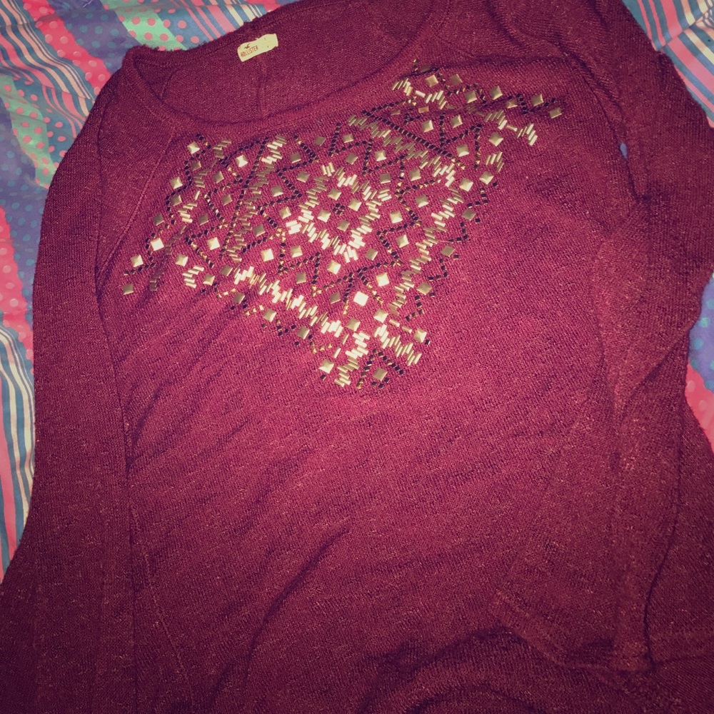 Oversized hollister shirt
