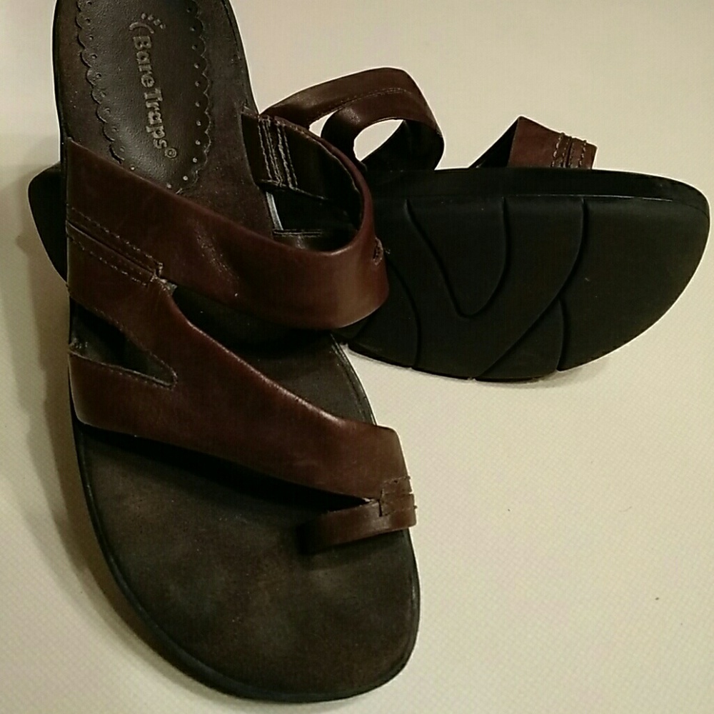 Orchid slip on sandal