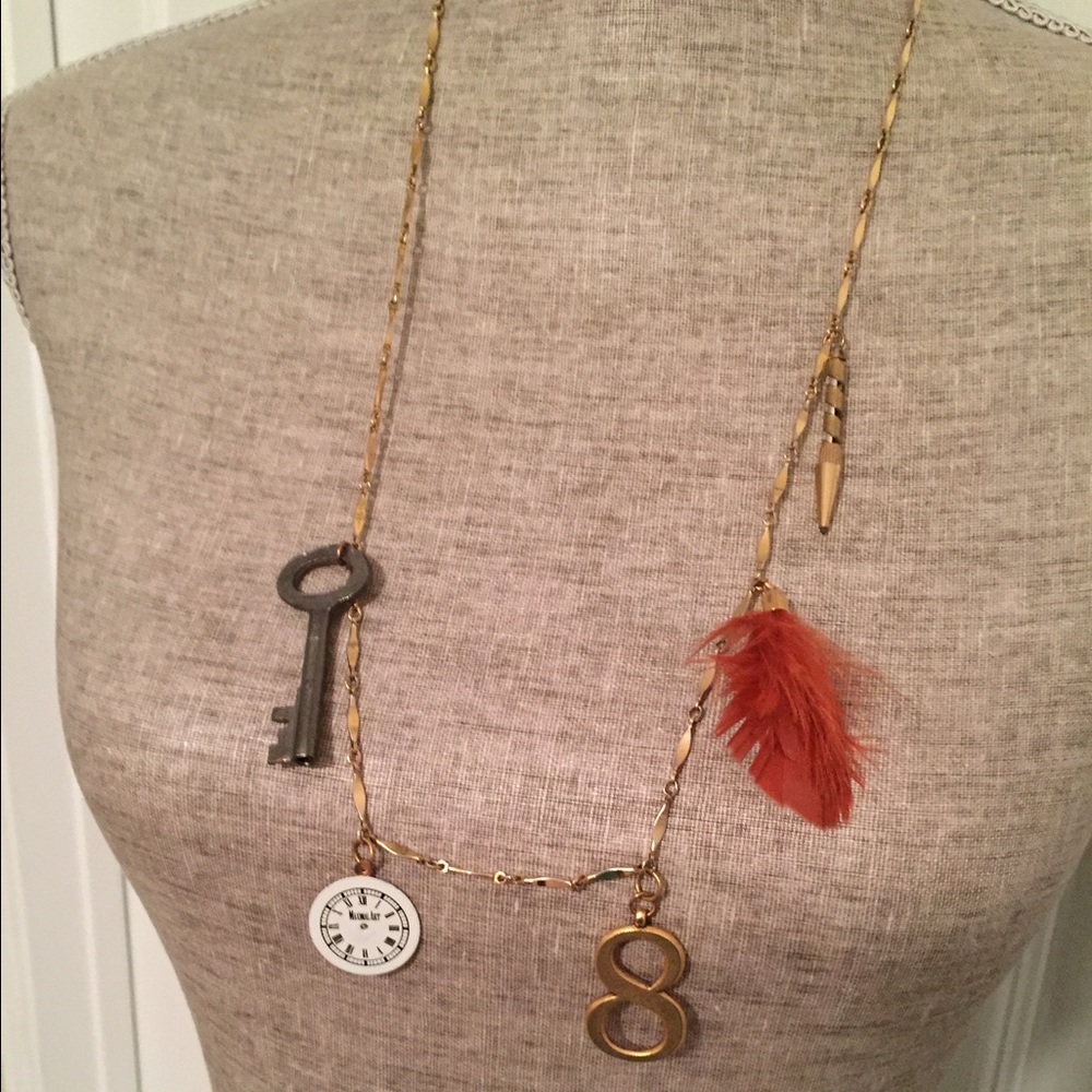 Anthropologie Charm Necklace