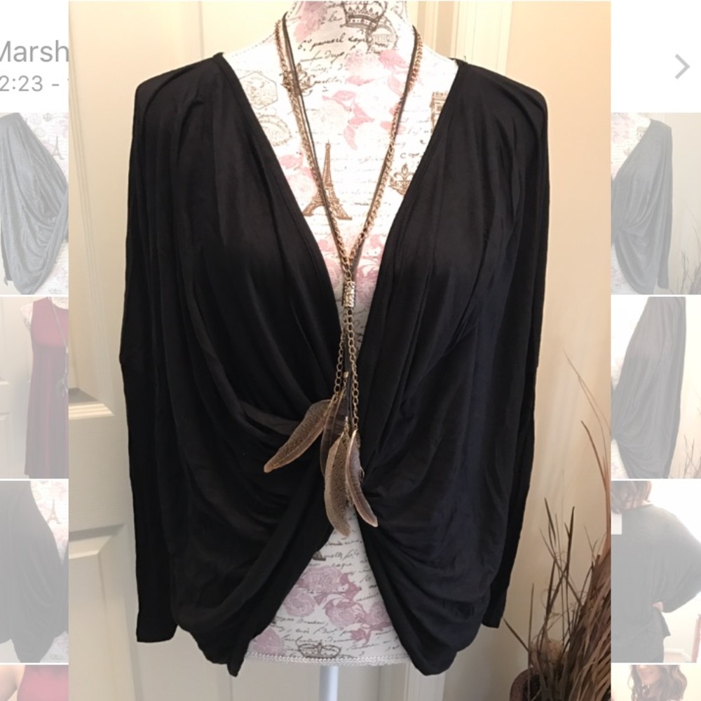 ♥️ IT'S HERE! Long Sleeve Crossover Top! ♥️