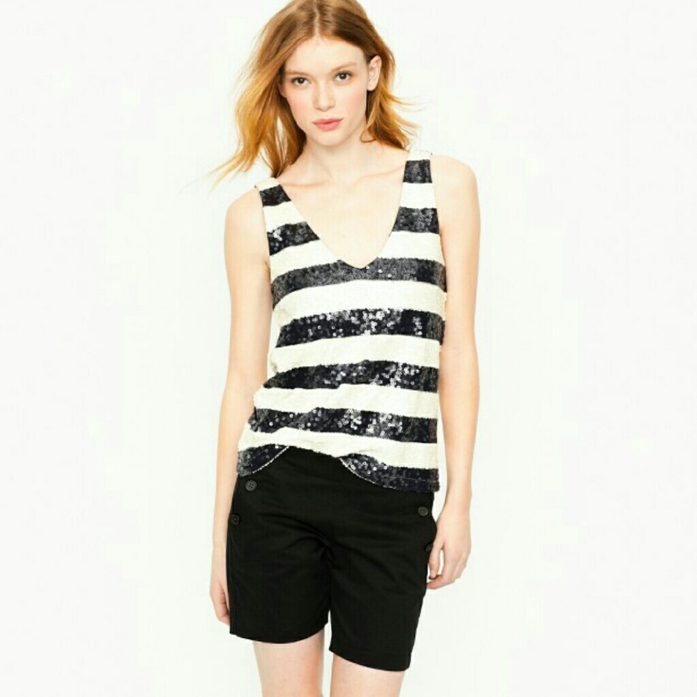 J.  Crew Sequin Tank