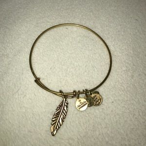 Alex and Ani bracelet gold