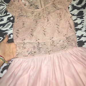 Mesh Pink Dress