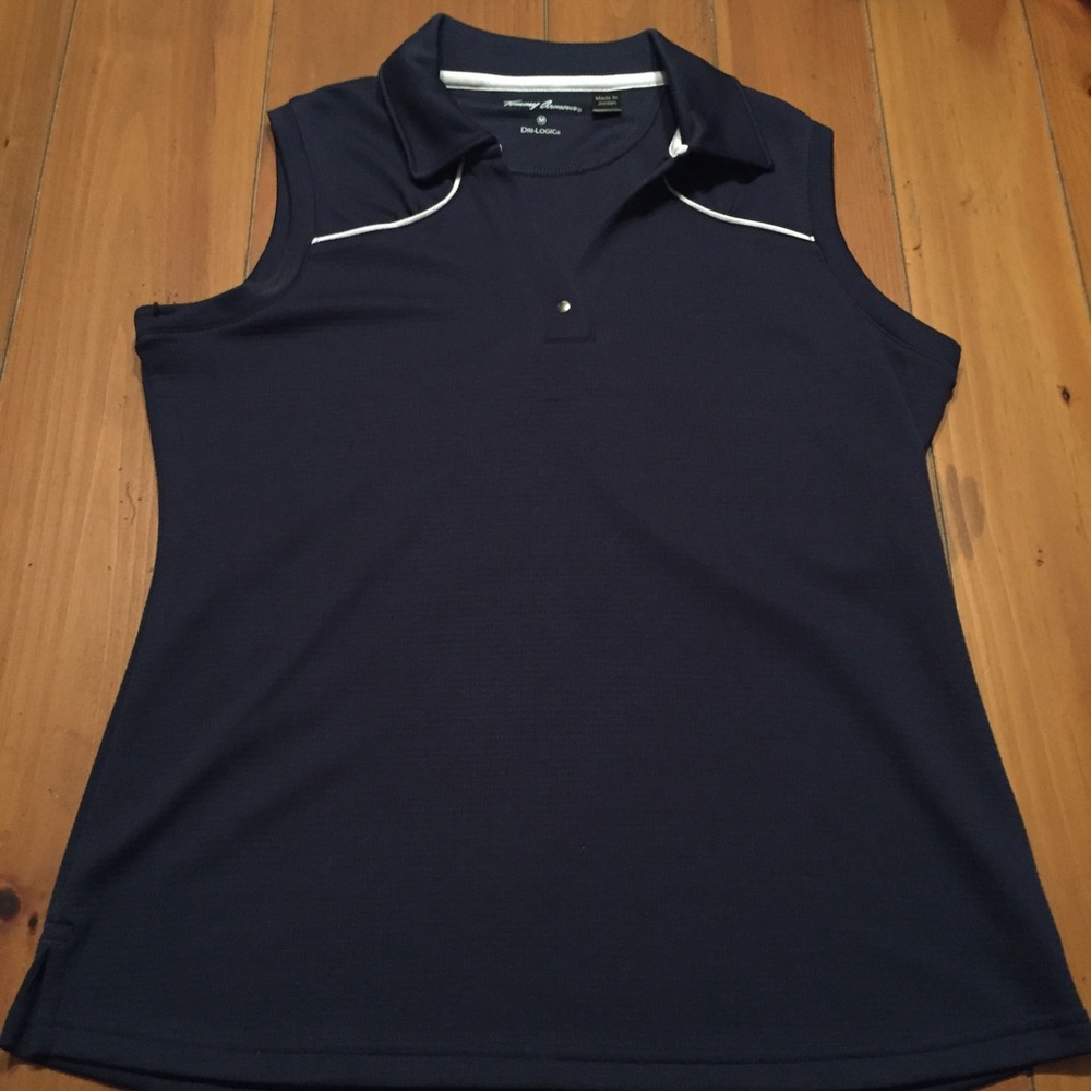 Tommy armour dri logic sleeveless polo!