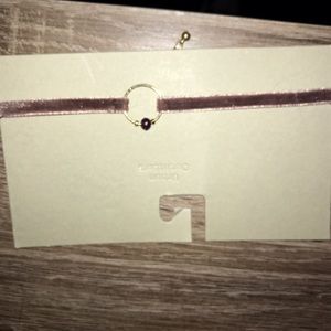 NWT Urban Outfitters purple velvet choker