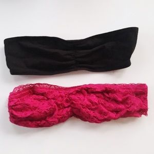 Forever 21 Bandeau Bra - Set of Two