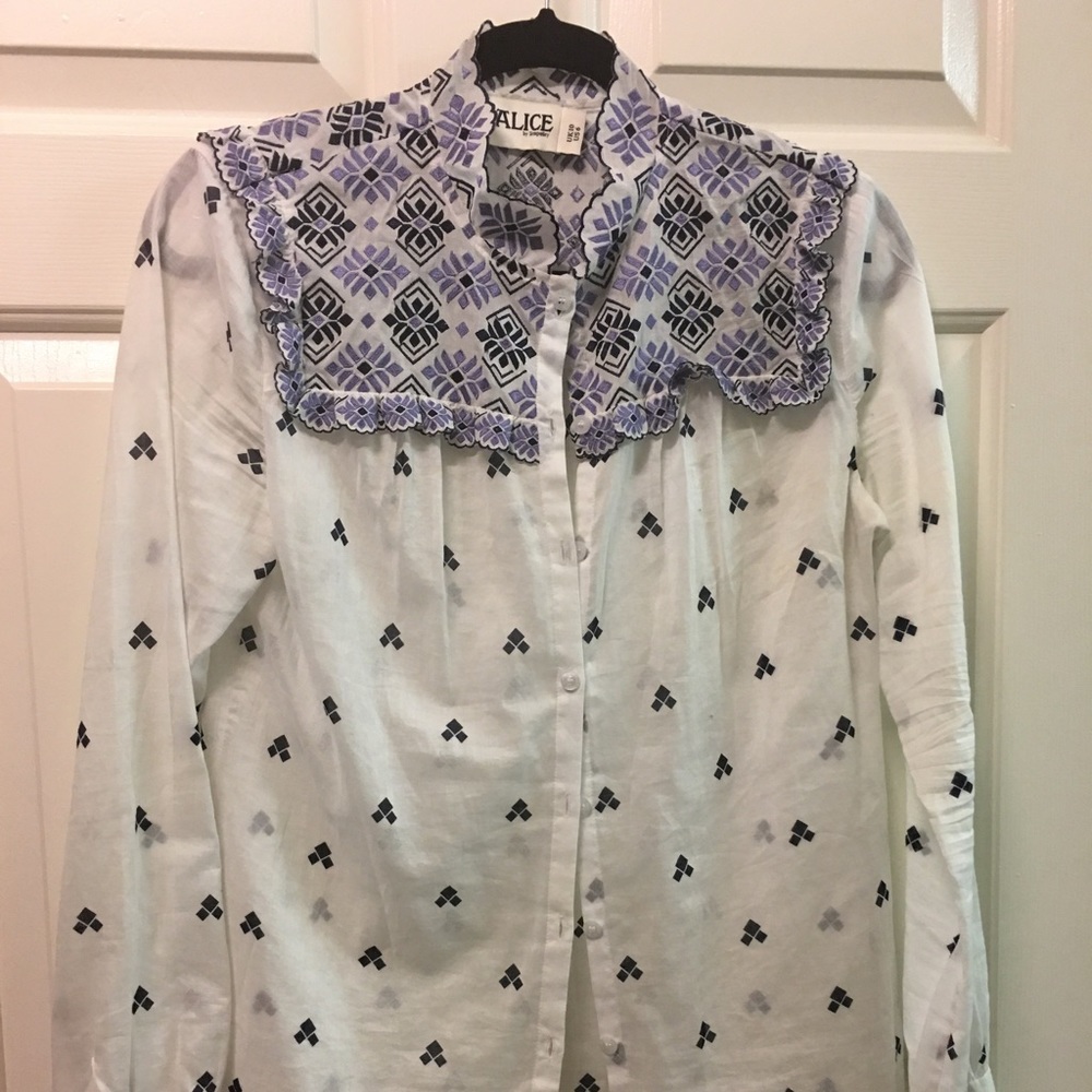 Alice temperley armonia blouse
