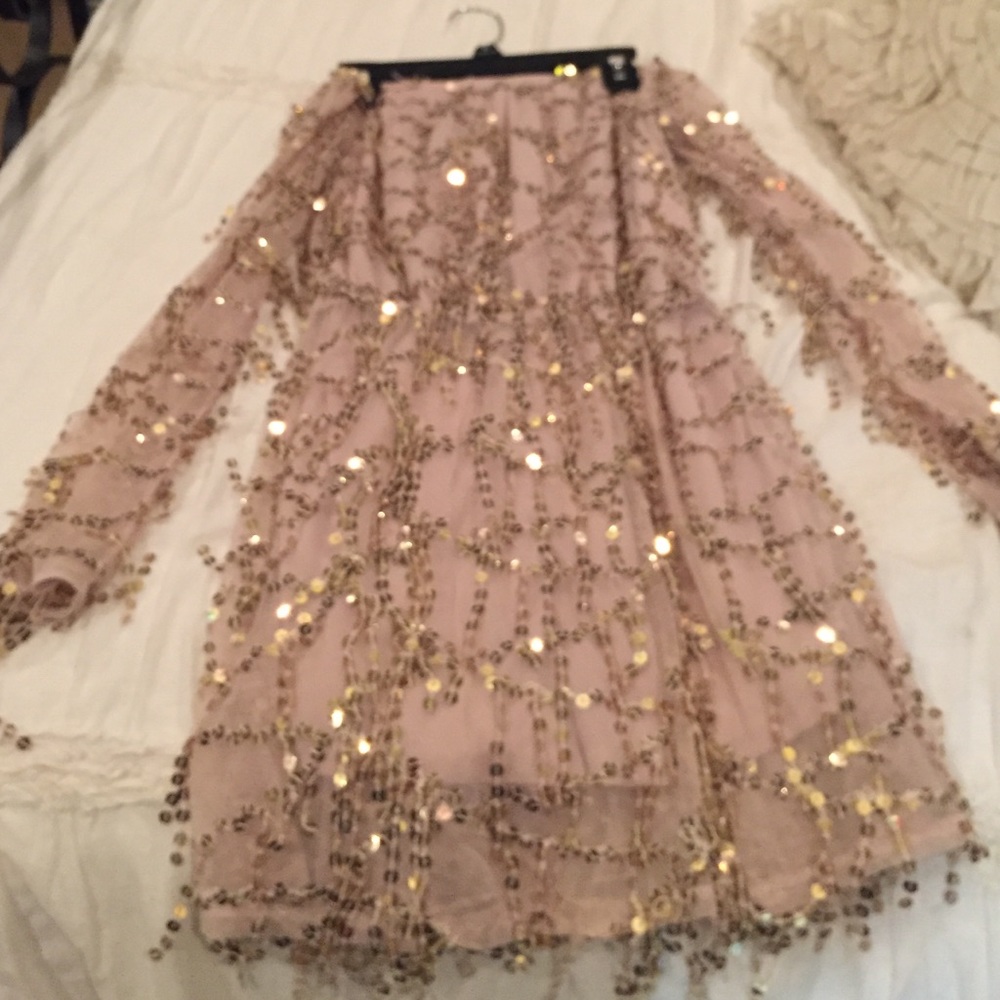 Sequin off shoulder romper!!