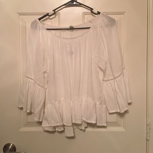 Forever 21 Peasant Top