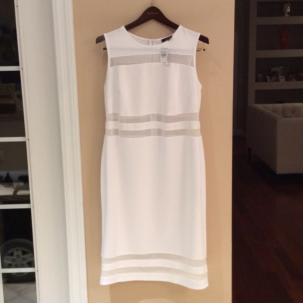 Never worn White Sleeveless dress