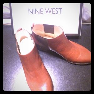 Nine West Leather Booties