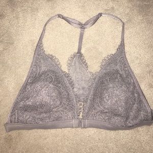 Victoria's Secret Gray Triangle Bralette