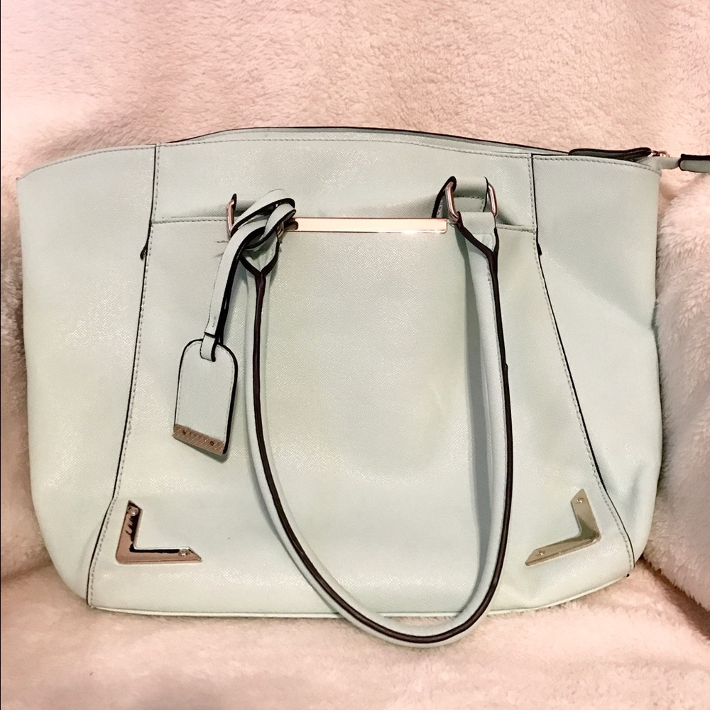 Call It Spring Tote- Turquoise