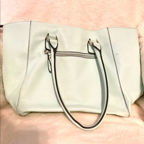 Call It Spring Tote- Turquoise - Picture 2 of 4