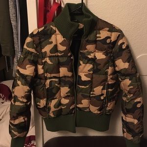 Camo Puff Jacket