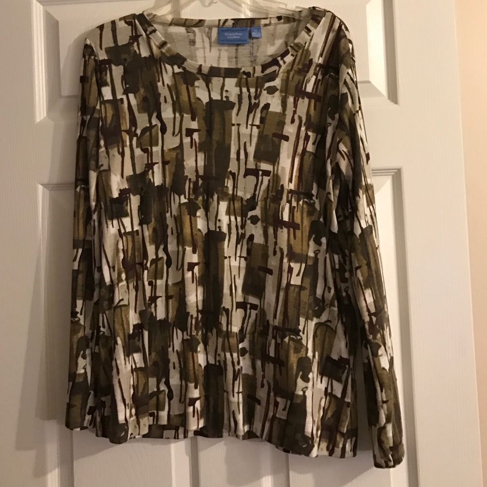 SIMPLY VERA VERA WANG long sleeve top