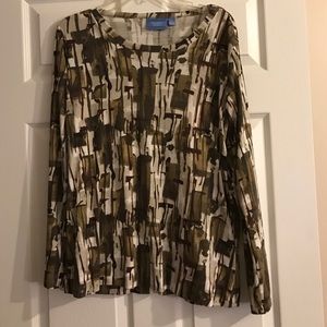 SIMPLY VERA VERA WANG long sleeve top