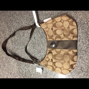 Coach SV/Khaki/Mahogany Purse