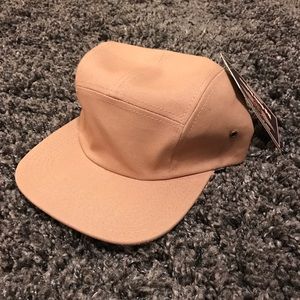 5 Panel Cream Hat