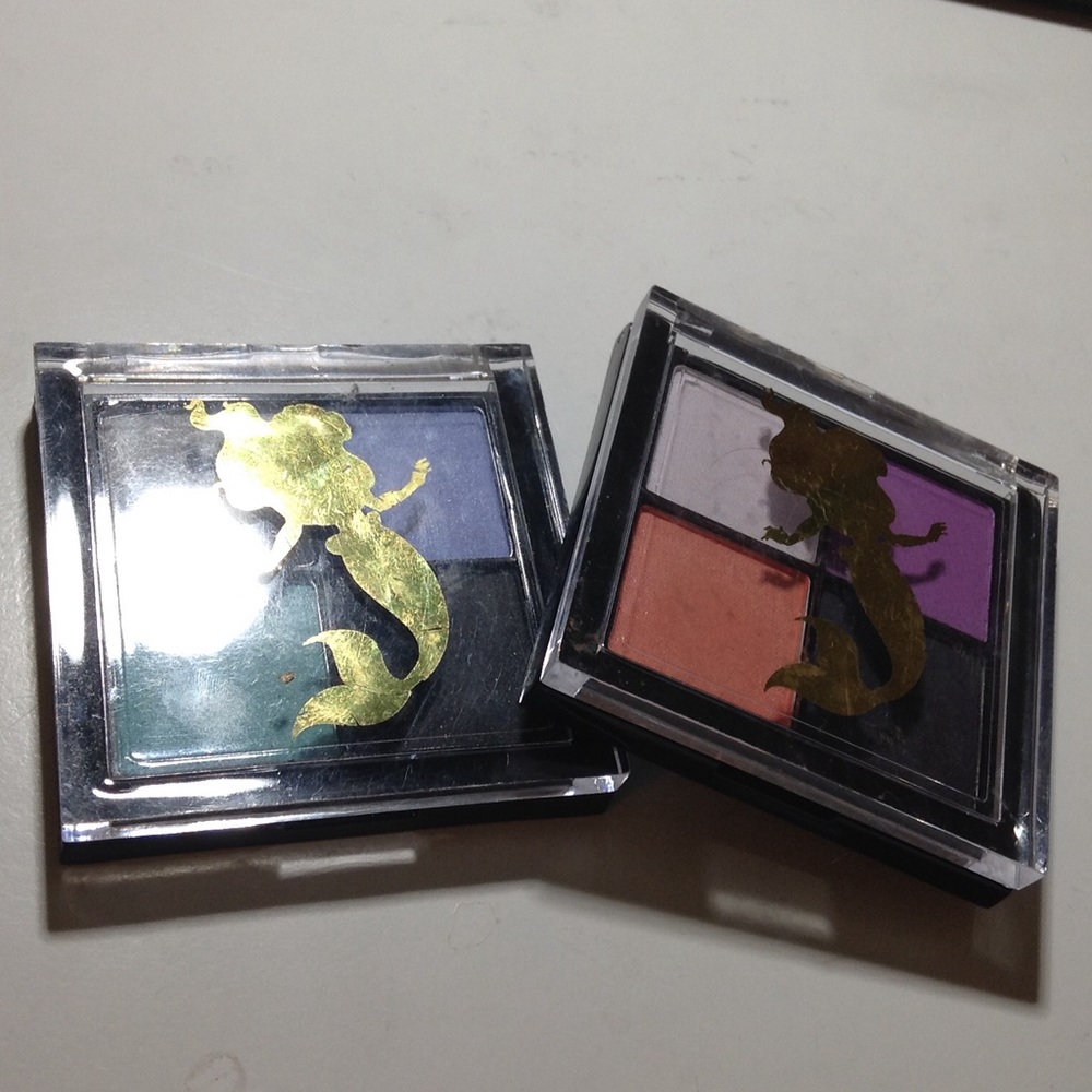 Two little mermaid eyeshadows NWOT!