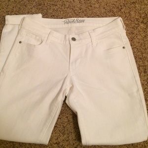 White Capri jeans size 10 regular.