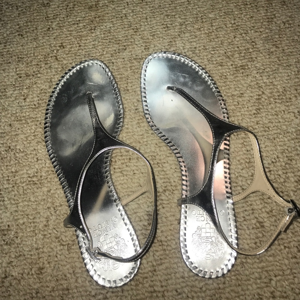 Vince Camuto Silver Sandals