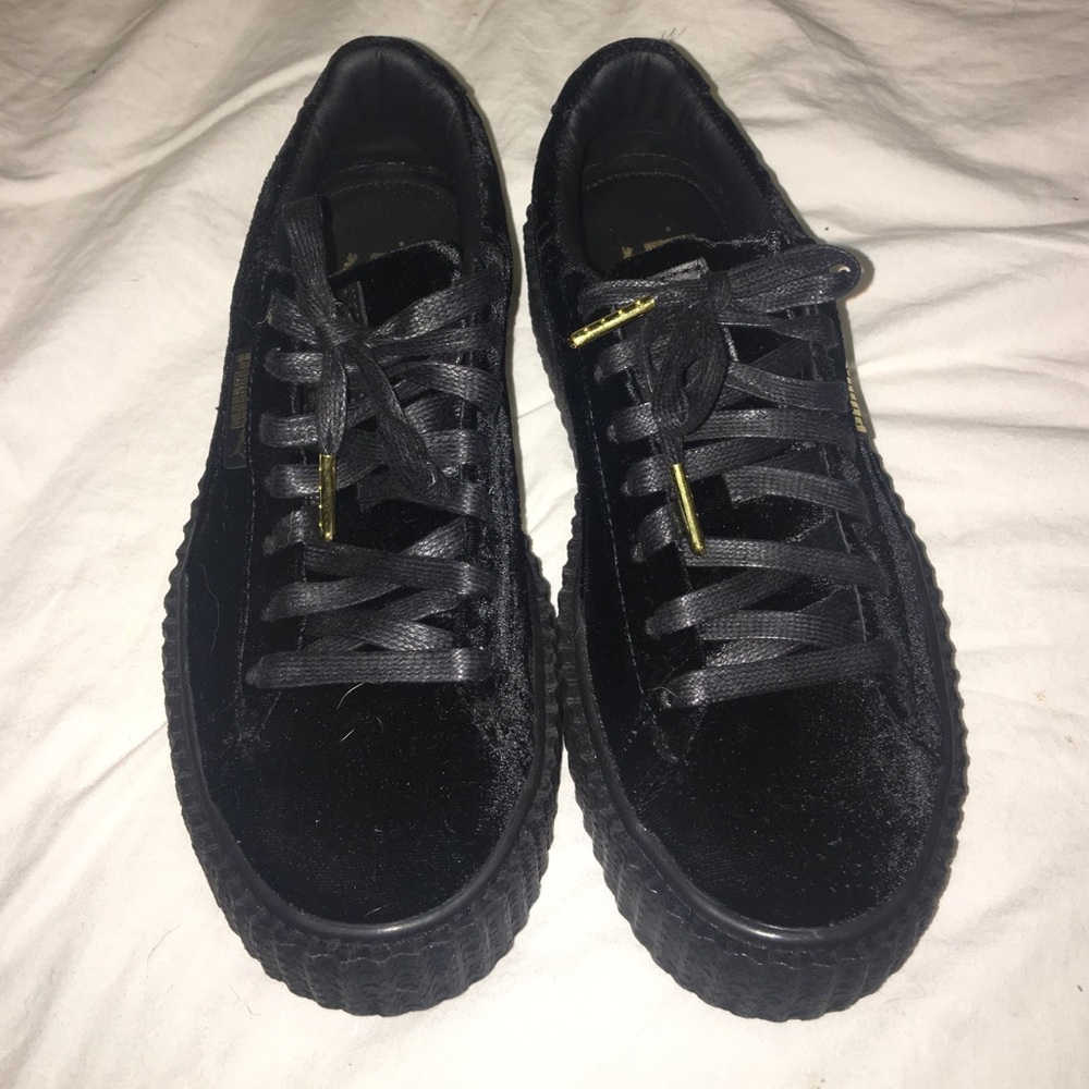 Rihanna "creeper" puma tennis shoes