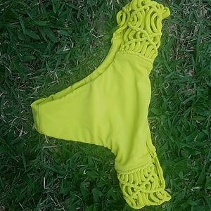 Mikoh Cayman yellow bottoms sz M