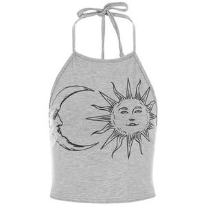 Sun and Moon Halter top
