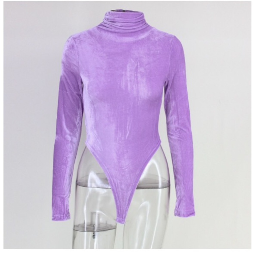 NEW! Velvet Bodysuit