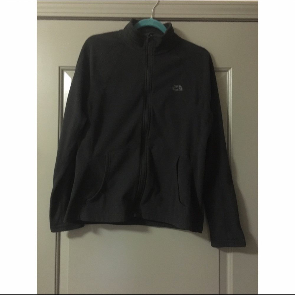 The North Face Black Fleece Zip-Up