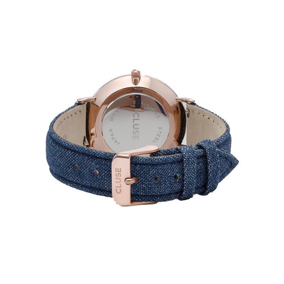 Brand New Denim and Rosegold Watch - Picture 2 of 4