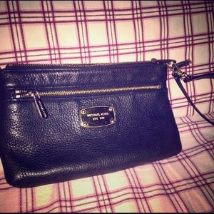 Black Michael Kors wristlet