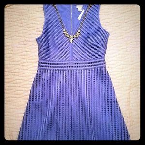 J. Crew lilac key hole dress