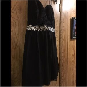 ✨Sparkly ✨Short Black Formal Dress