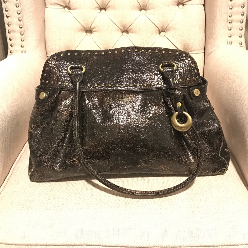 Donald J Pliner leather bag