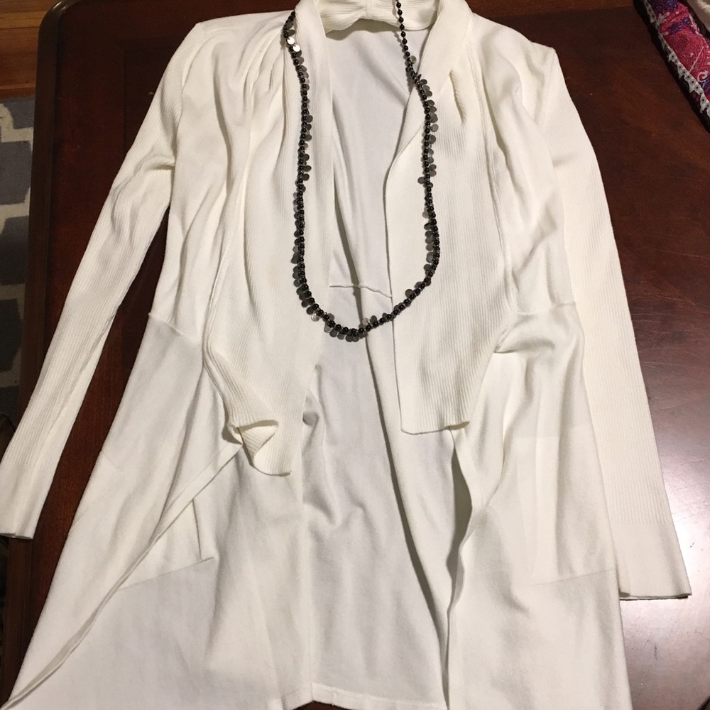 Winter White Cardigan