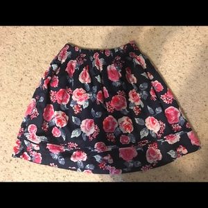 H&M kids floral skirt