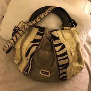 Jimmy Choo Maia Expandable Hobo