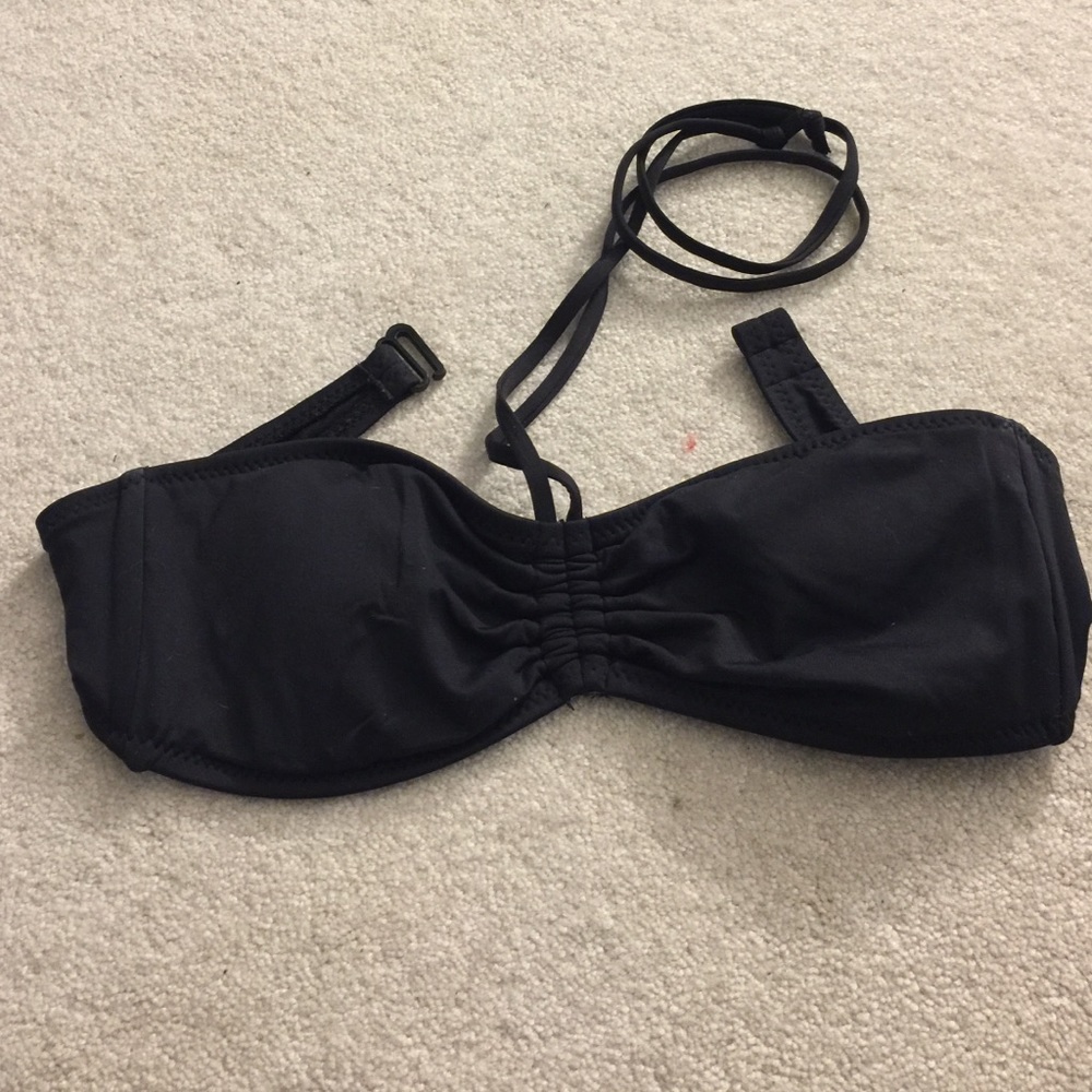 Bikini Black Halter top