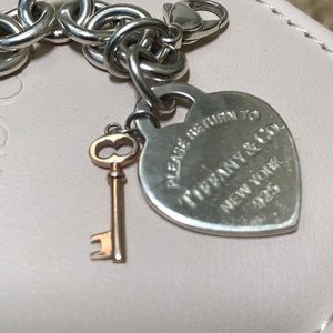 Tiffany & Co. Jewelry - Tiffany gold key heart bracelet Tiffany & Co. Jewelry - Tiffany gold key heart bracelet