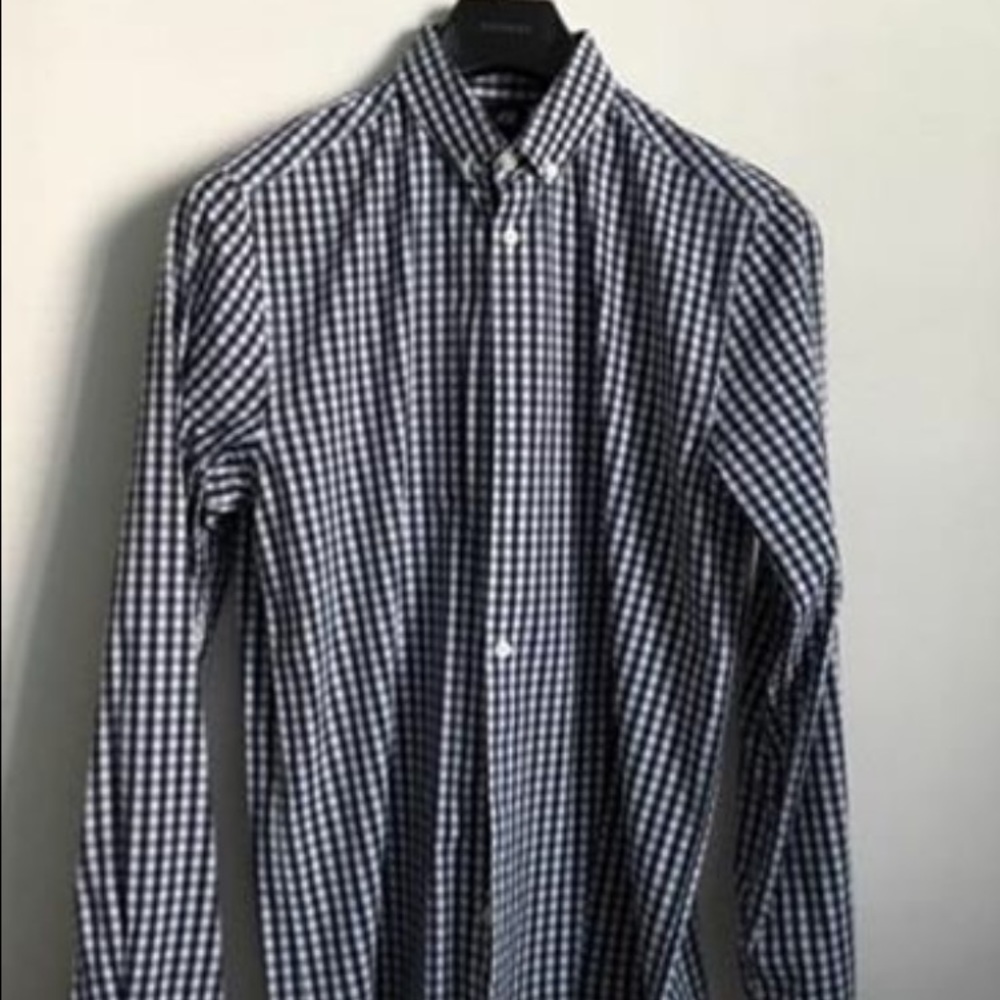 H&M pattern dress shirt