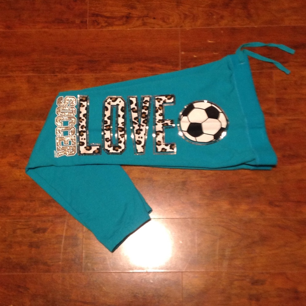Justice Joggers with sequins  size 14