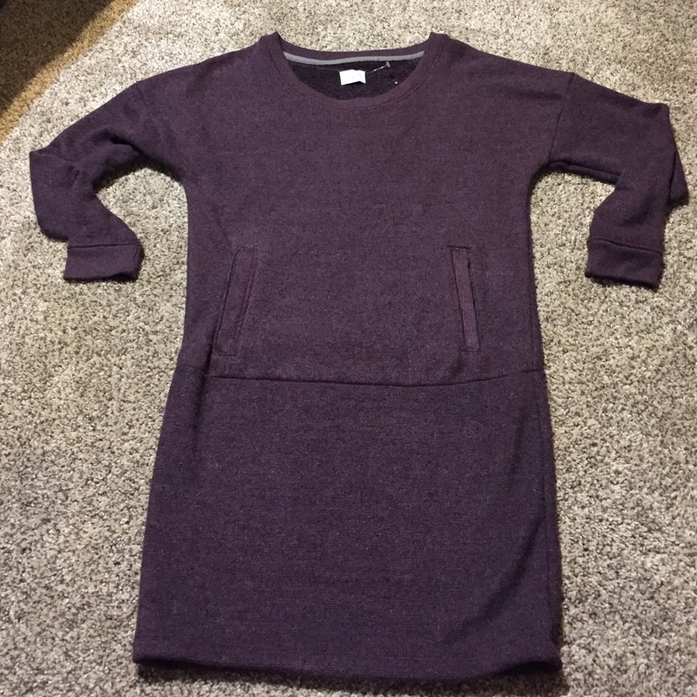 Purple sweater dress! Never been worn!