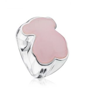 TOUS Silver Color Ring with Quartzite 🐻💕