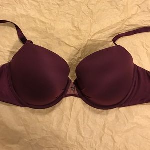 NEW Victoria's Secret 36D purple no-show bra