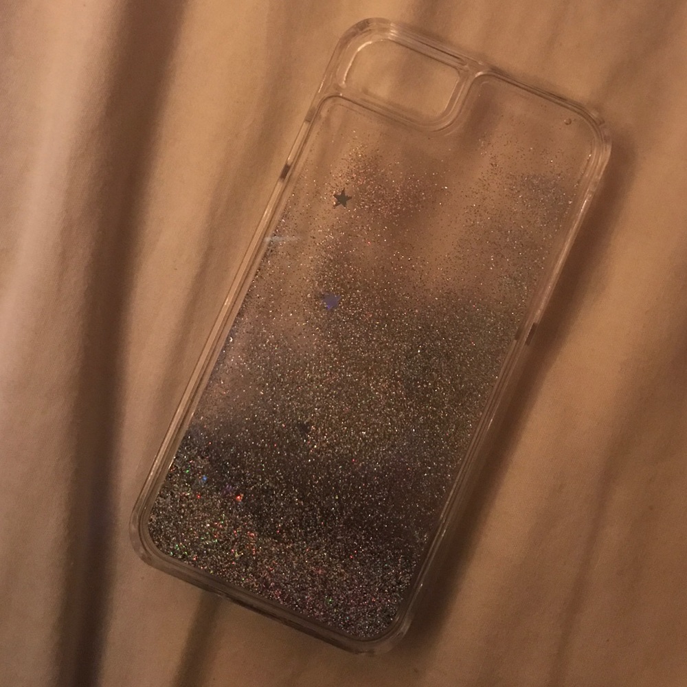 NEW iphone 7 moving glitter phone case!
